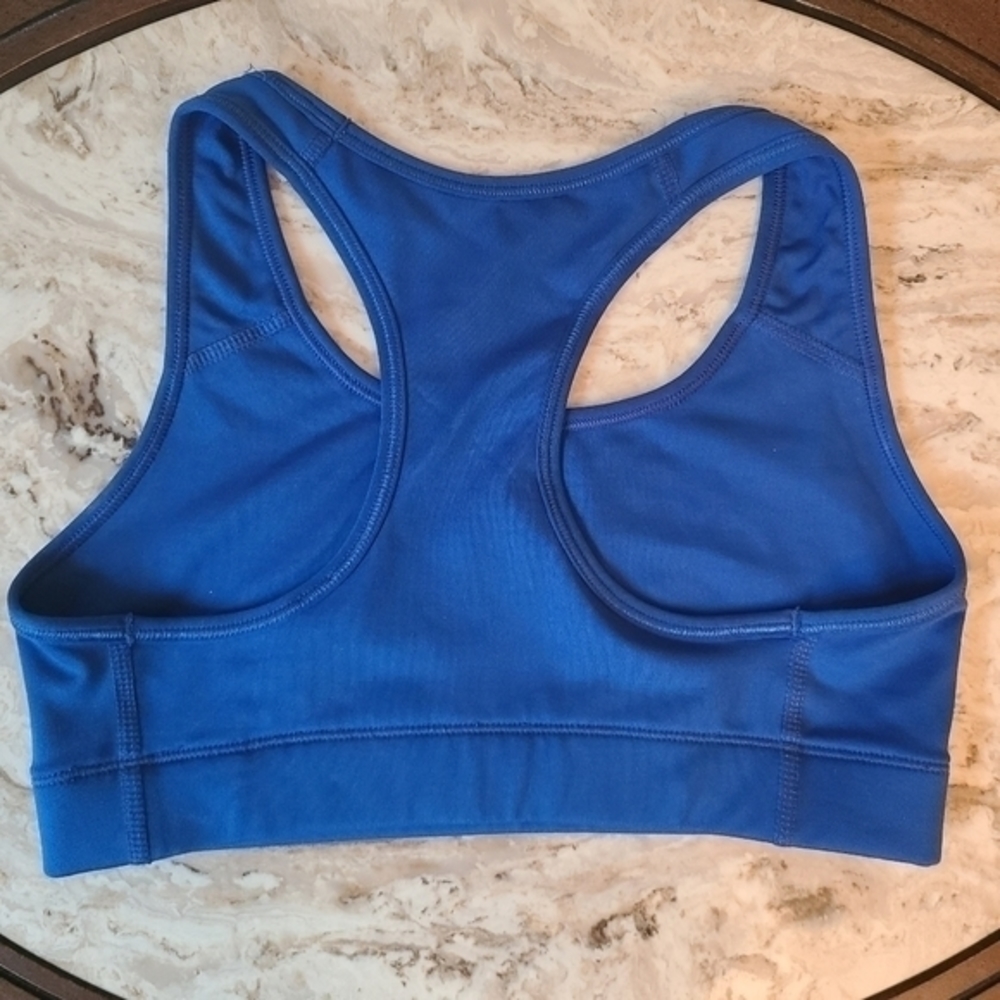 Nike Dri Fit‎ Blue Athletic Bra - Picture 2 of 5